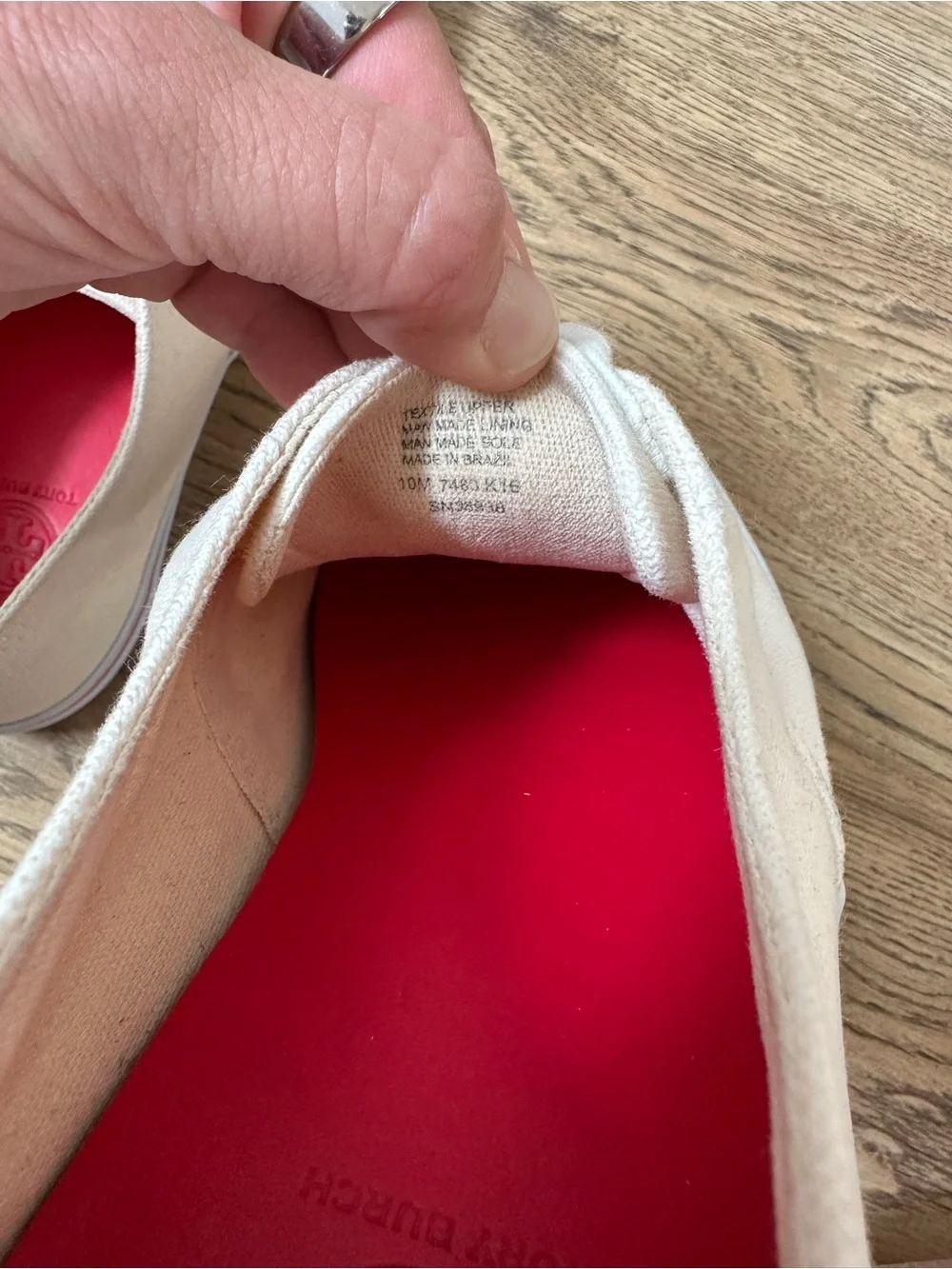 Tory Burch Classic Canvas Low-Top Sneakers Off-White